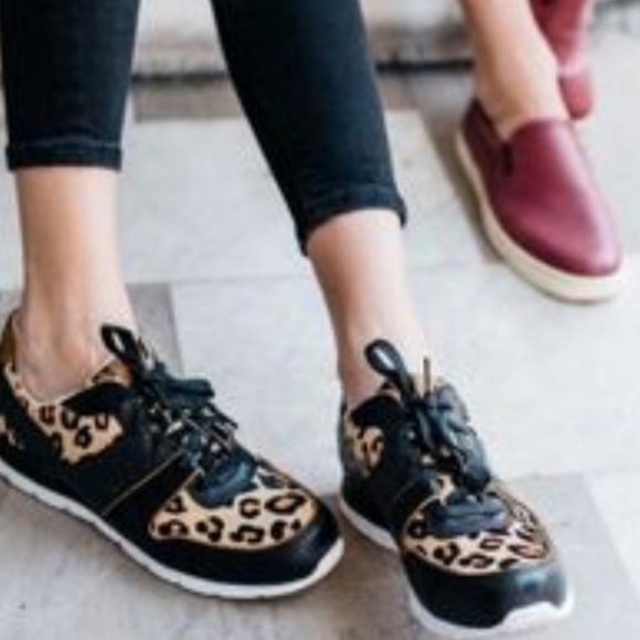 ugg leopard sneakers